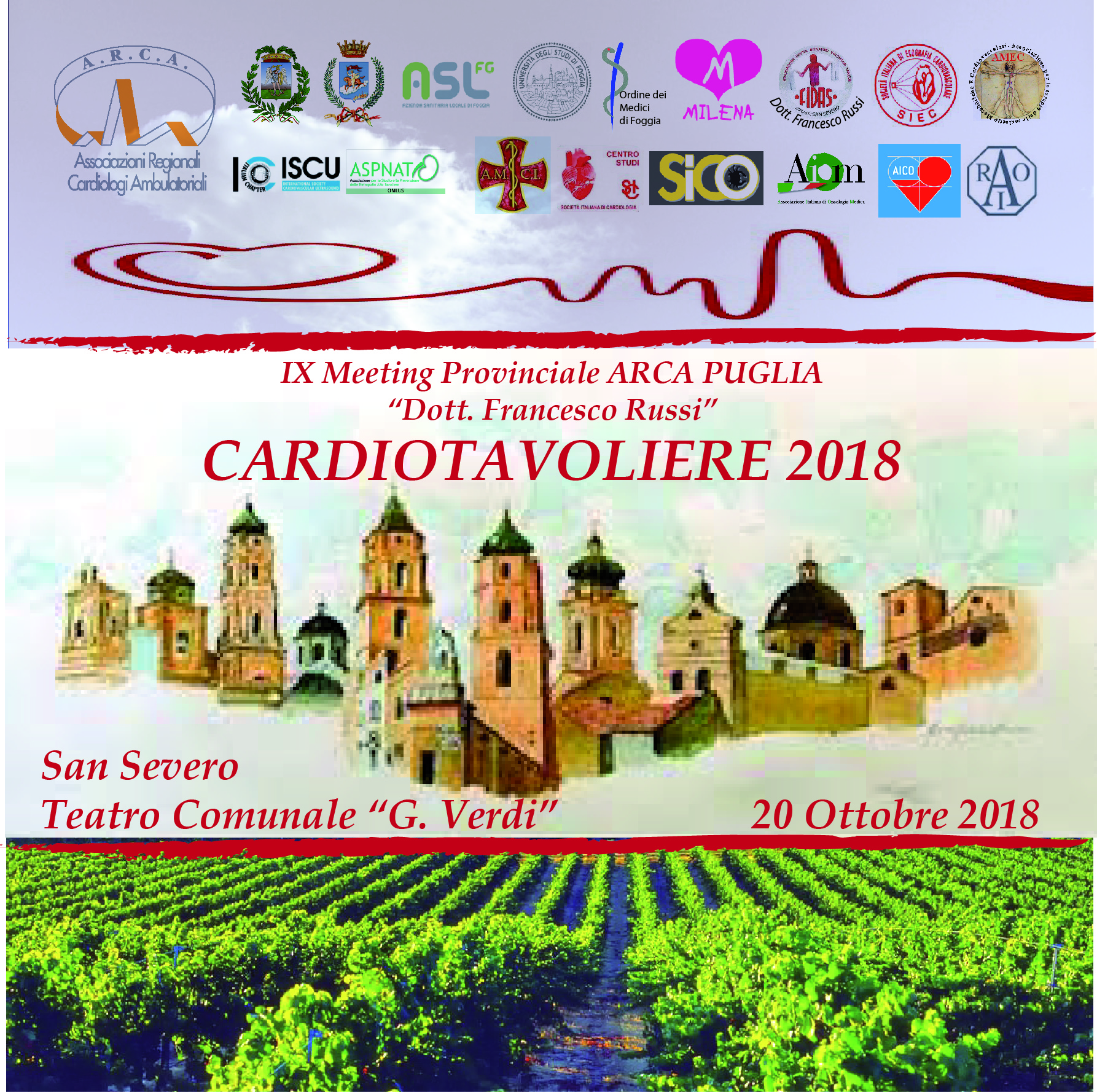 IX MEETING PROVINCIALE ARCA PUGLIA - CARDIOTAVOLIERE 2018