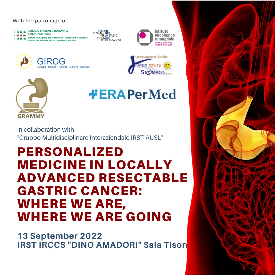 RES - PERSONALIZED MEDICINE IN LOCALLY ADVANCED RESECTABLE GASTRIC CANCER:WHERE WE ARE, WHERE WE ARE GOING