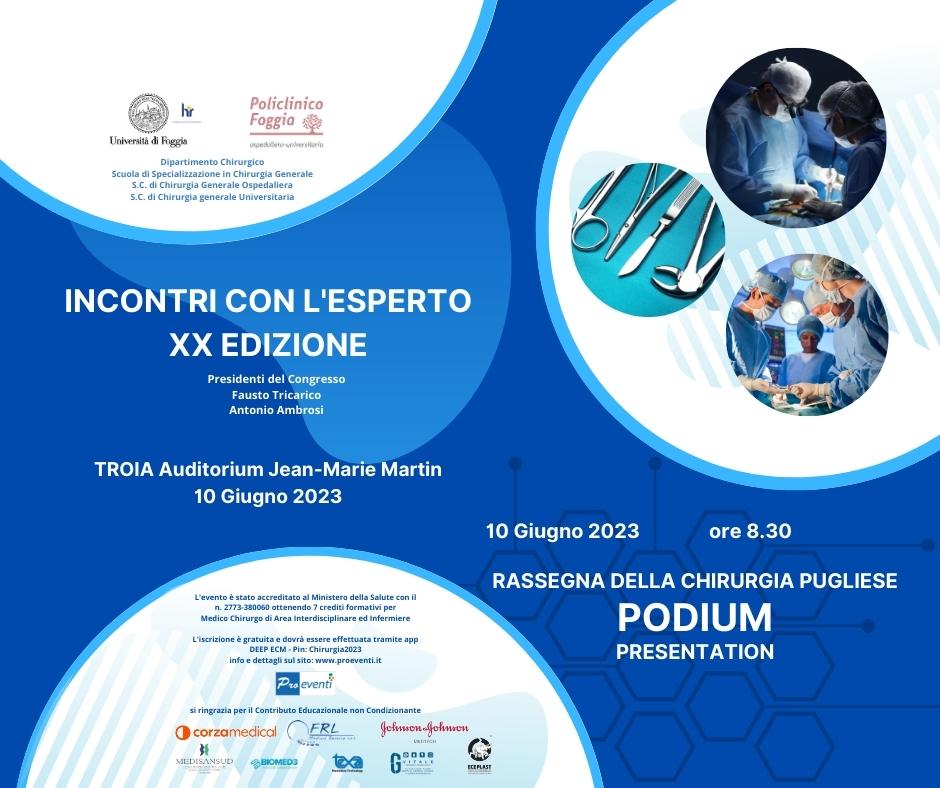 RES - INCONTRI CON L'ESPERTO XX EDIZIONE