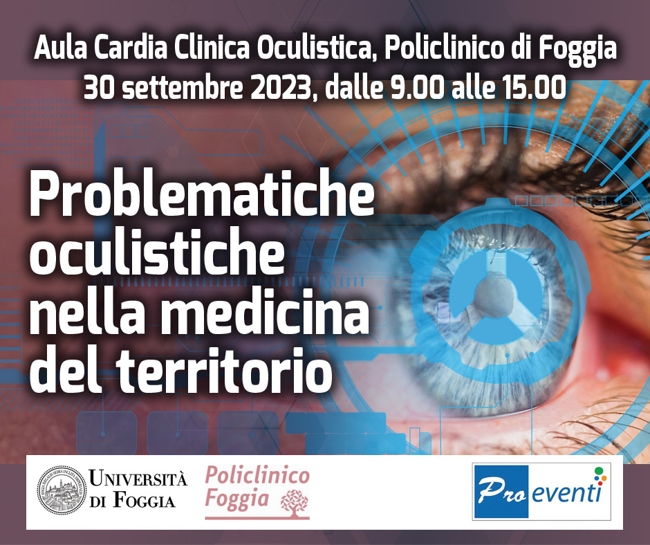 RES - PROBLEMATICHE OCULISTICHE NELLA MEDICINA DEL TERRITORIO