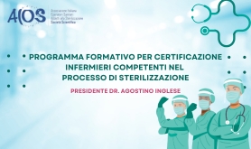 CERTIFICAZIONE INFERMIERI COMPETENTI NEL PROCESSO DI STERILIZZAZIONE