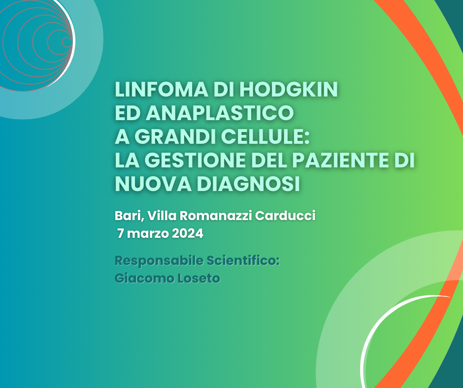 RES - LINFOMA DI HODGKIN ED ANAPLASTICO A GRANDI CELLULE: LA GESTIONE DEL PAZIENTE DI NUOVA DIAGNOSI