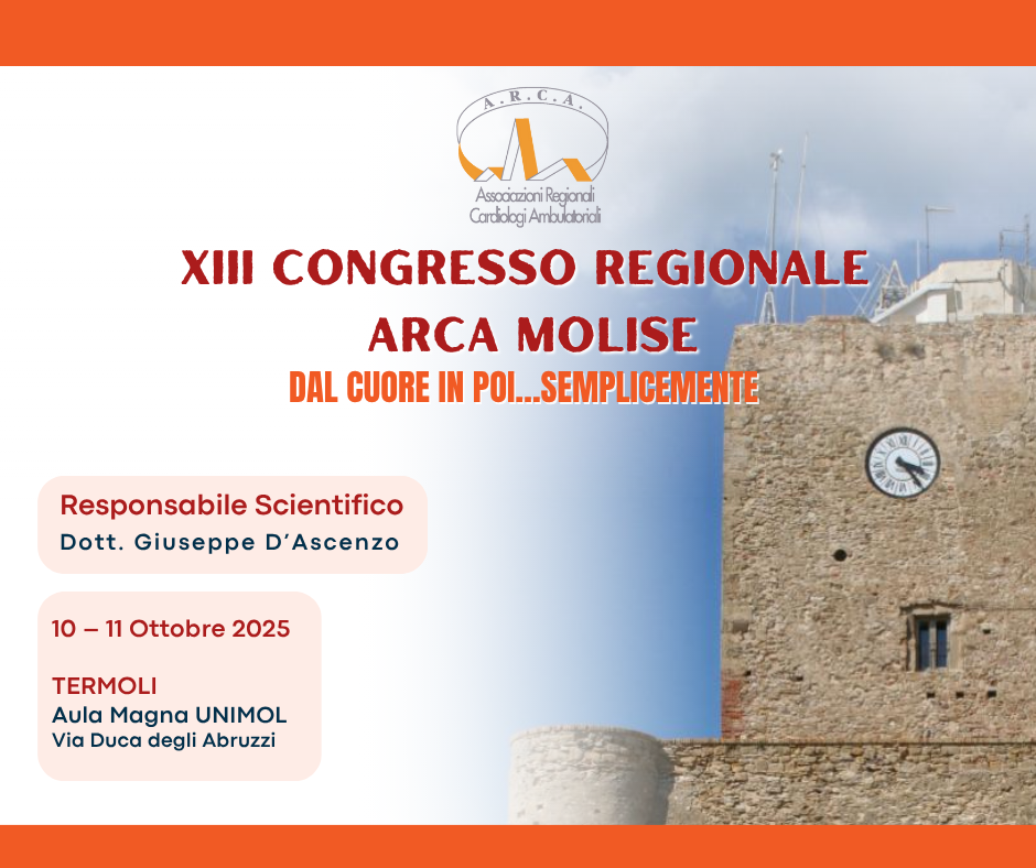 RES - XIII CONGRESSO REGIONALE ARCA MOLISE - DAL CUORE IN POI ….SEMPLICEMENTE
