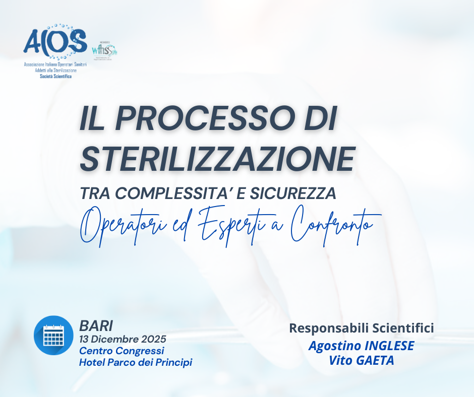 RES- IL PROCESSO DI STERILIZZAZIONE TRA COMPLESSITA' NORMATIVE E SICUREZZA OPERATORI ED ESPERTI A CONFRONTO