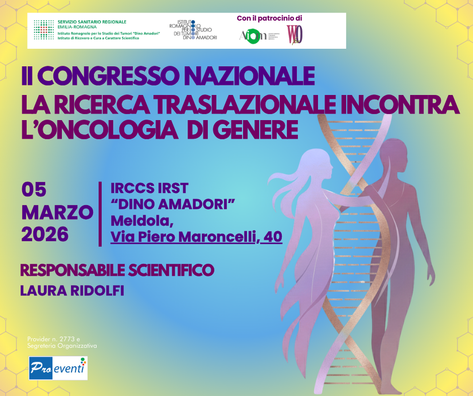 RES - II CONGRESSO NAZIONALE - LA RICERCA TRASLAZIONALE INCONTRA L'ONCOLOGIA DI GENERE