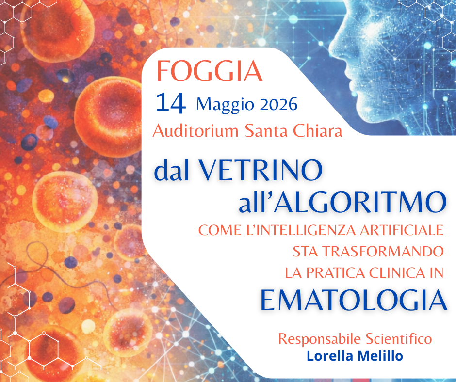 RES - DAL VETRINO ALL’ALGORITMO: COME L’INTELLIGENZA ARTIFICIALE STA TRASFORMANDO LA PRATICA CLINICA IN EMATOLOGIA