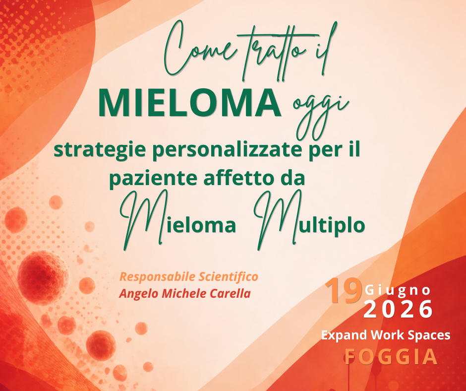 RES - COME TRATTO IL MIELOMA OGGI: STRATEGIE PERSONALIZZATE PER IL PAZIENTE AFFETTO DA MIELOMA MULTIPLO