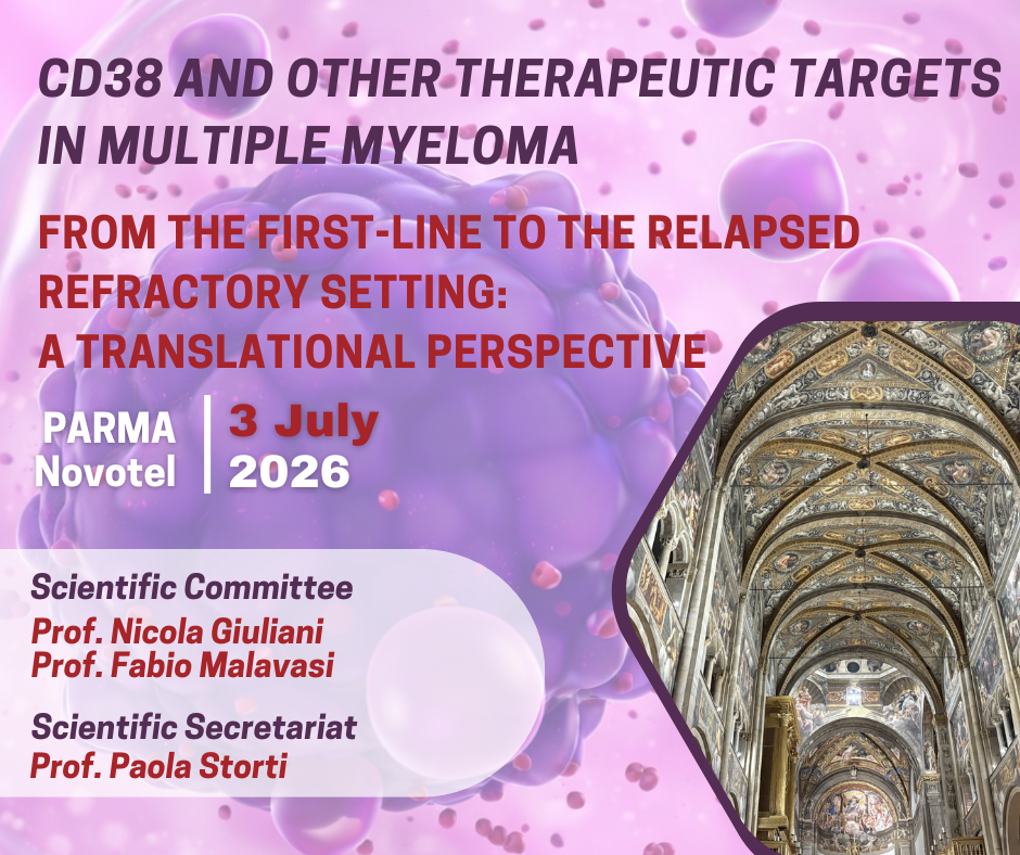 RES - CD38 AND OTHER THERAPEUTIC TARGETS IN MULTIPLE MYELOMA. FROM THE FIRST-LINE TO THE RELAPSED REFRACTORY SETTING: A TRANSLATIONAL PERSPECTIVE.