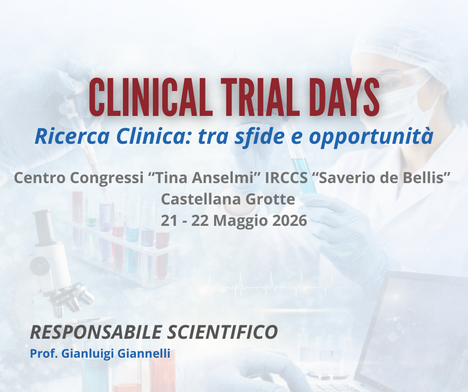 RES - CLINICAL TRIAL DAYS, Ricerca Clinica: tra sfide e opportunità