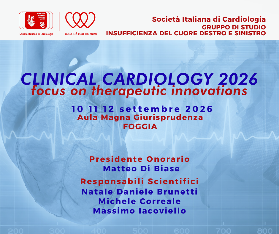 RES - CLINICAL CARDIOLOGY 2026: focus on therapeutic innovations