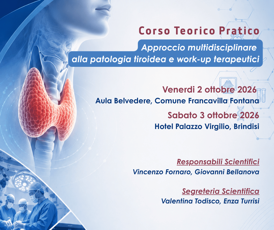 RES - Approccio multidisciplinare alla patologia tiroidea e work-up terapeutici Corso Teorico Pratico