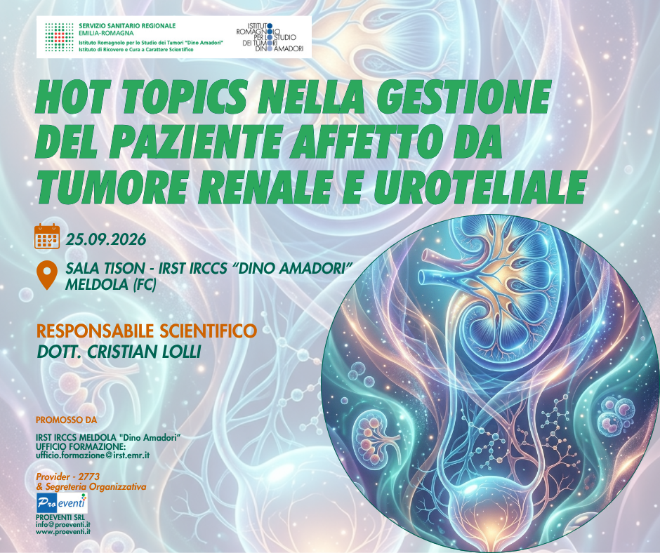 RES - HOT TOPICS NELLA GESTIONE DEL PAZIENTE AFFETTO DA TUMORE RENALE E UROTELIALE