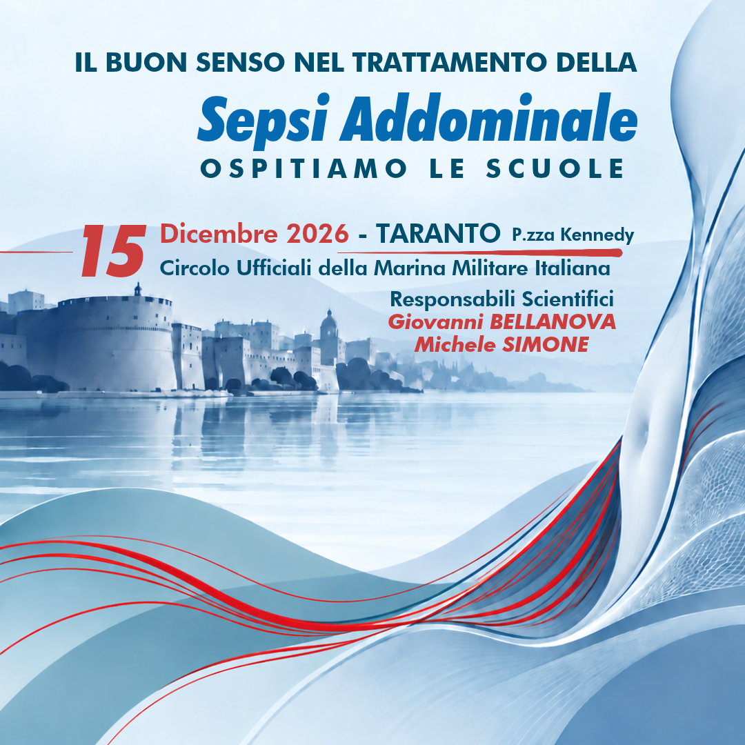 RES - IL BUON SENSO NEL TRATTAMENTO DELLA SEPSI ADDOMINALE. OSPITIAMO LE SCUOLE