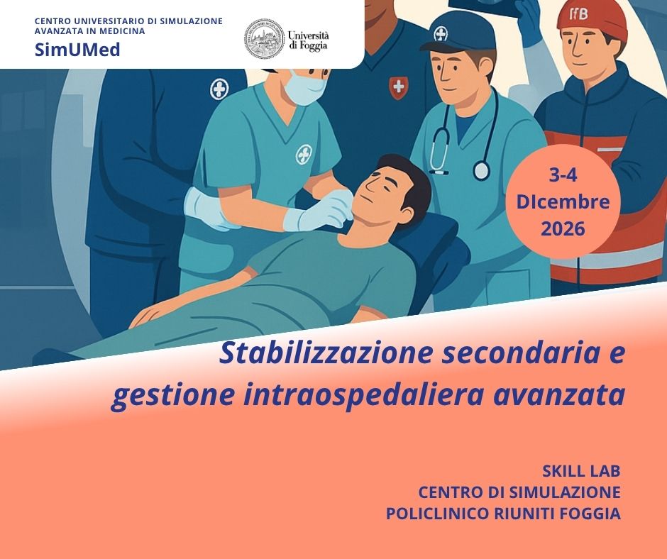 RES - Stabilizzazione secondaria e gestione intraospedaliera avanzata